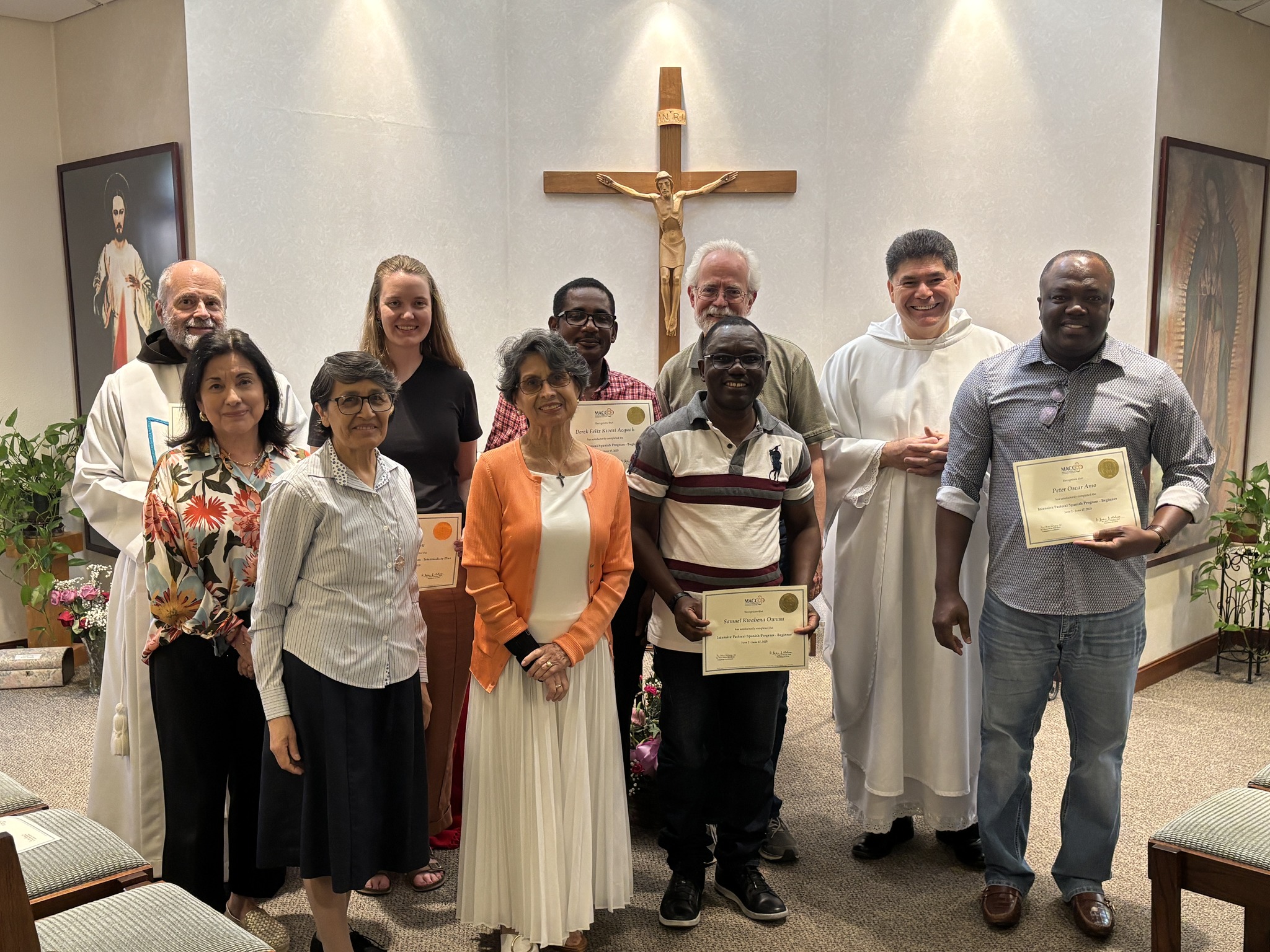 Learning Spanish group photo